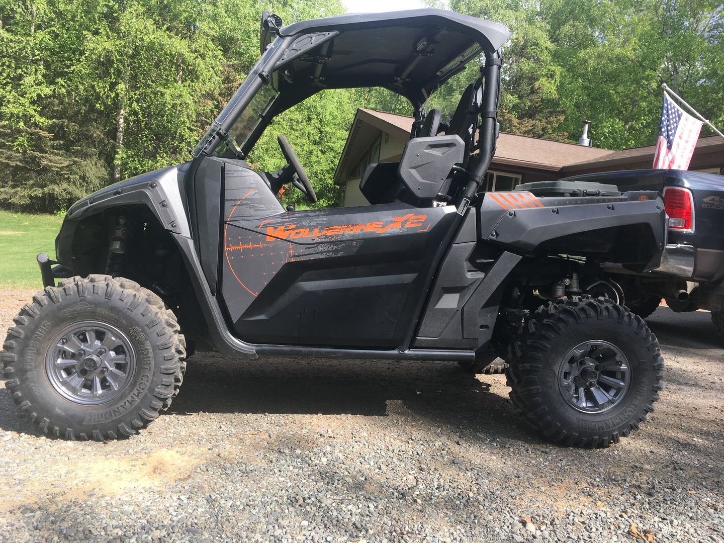 Customer photo review of 2 Inch | Yamaha Wolverine 850 X2 Front Lift Kit (2018+)