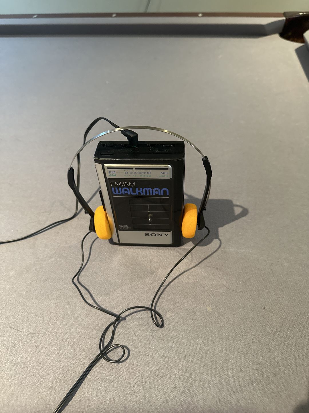 Customer photo review of Sony Walkman WM-F31/F41 AM/FM Portable Cassette Player