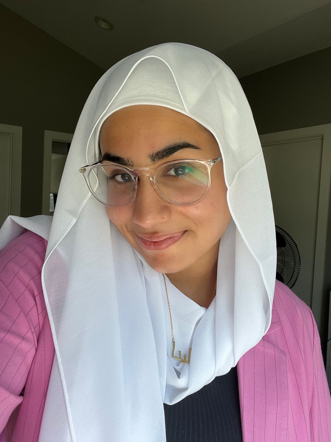 Customer photo review of Classic Chiffon Hijab - Daisy