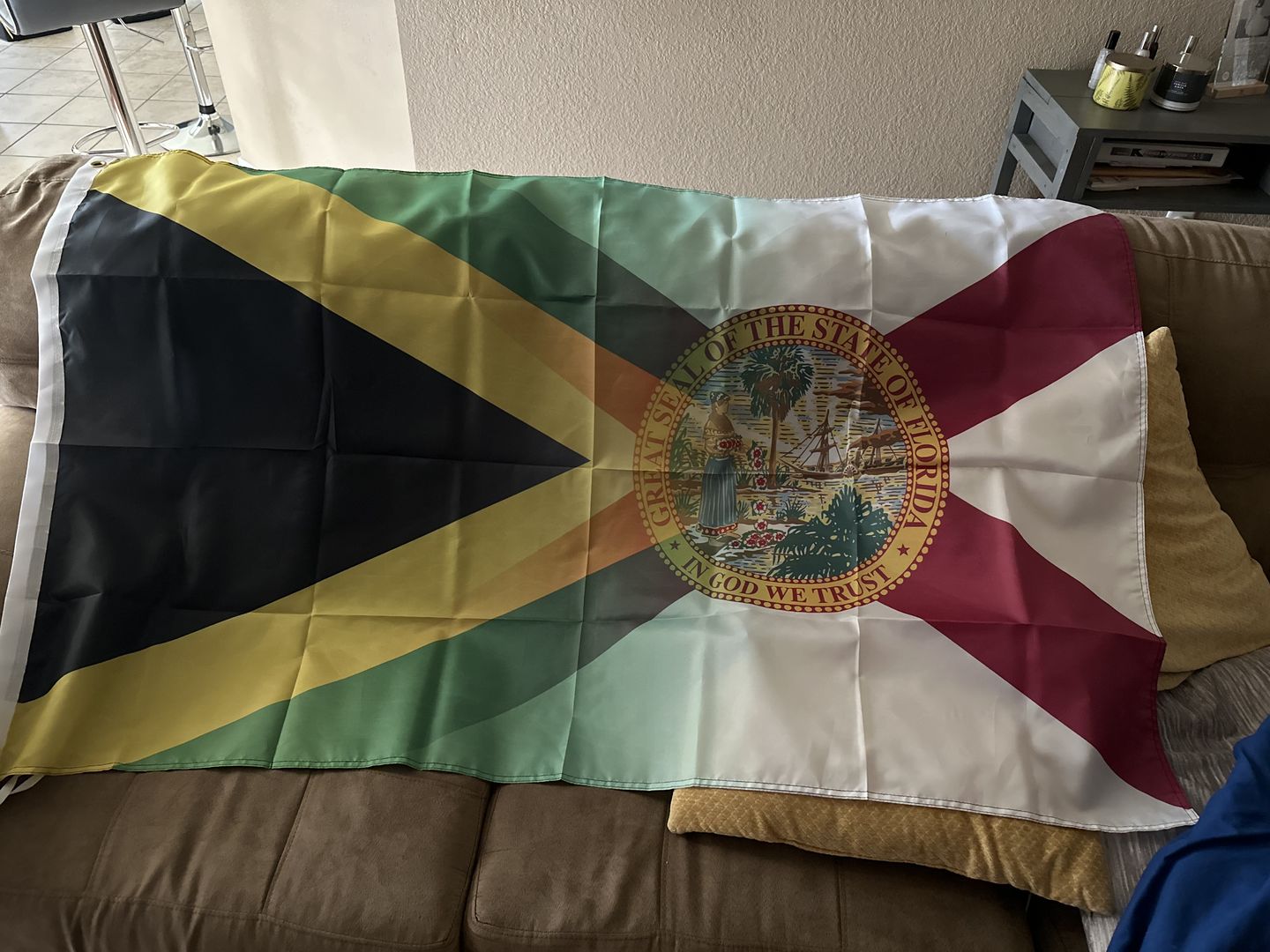 Customer photo review of Custom Standard Flags
