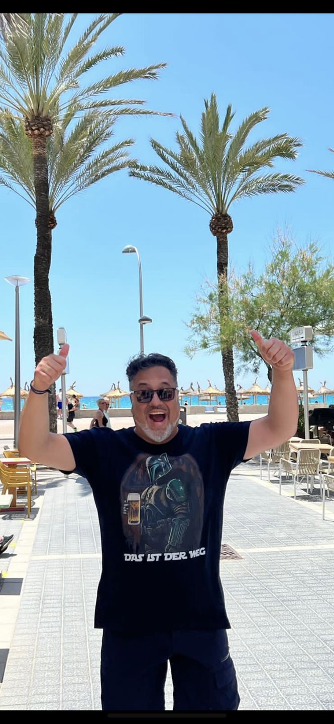Customer photo review of Das ist der Weg - Mandalorian Bier - Herren Shirt