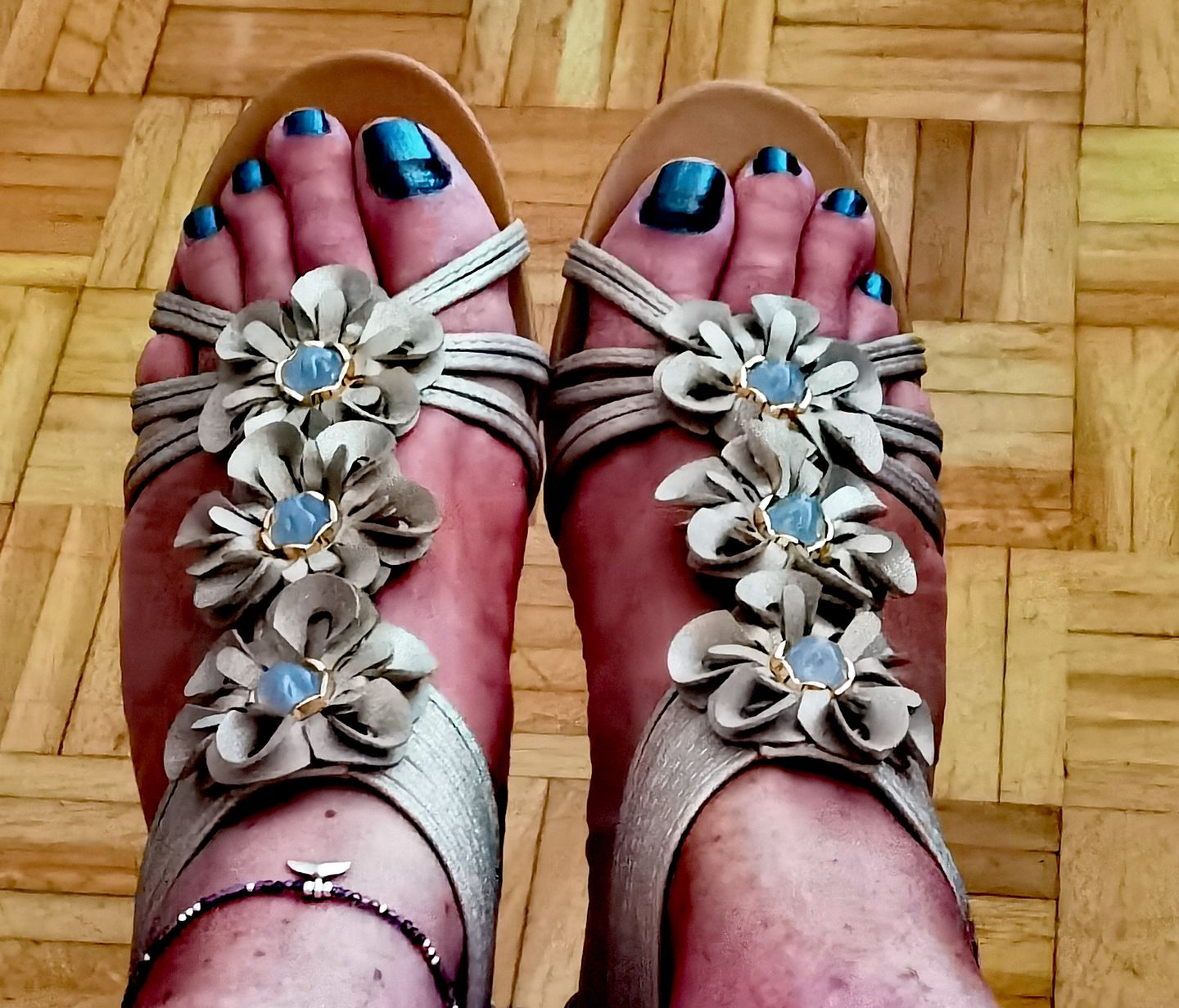 Customer photo review of Bohemian Comfy Sandals
