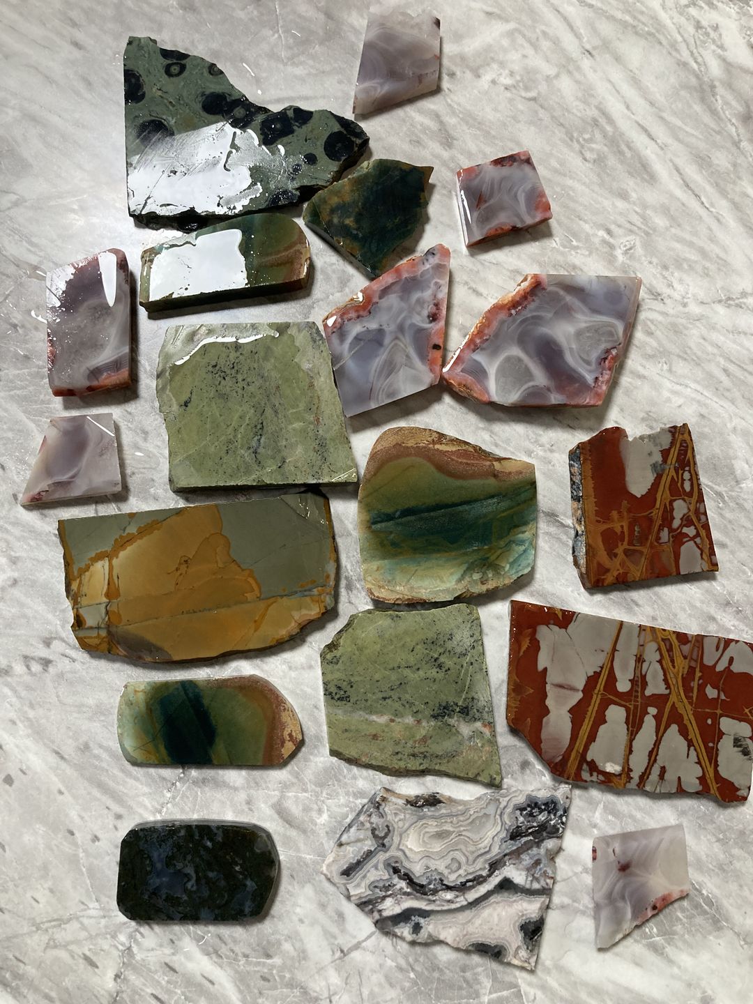 Customer photo review of Delta Diamond LGX Series Professional Wet Cutting Lapidary Blades for Gemstone, Quartz, Agate, Geodes, Petrified Wood, Jasper and More