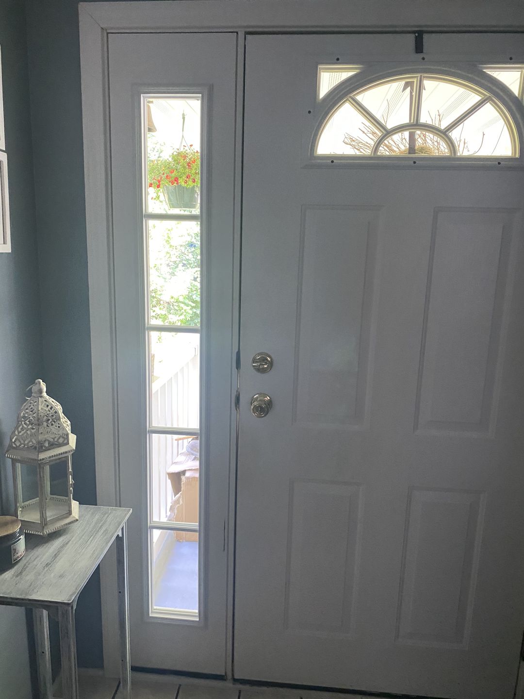 Customer photo review of Clear 5 Lite Glass and Frame Kit (Full Sidelite)