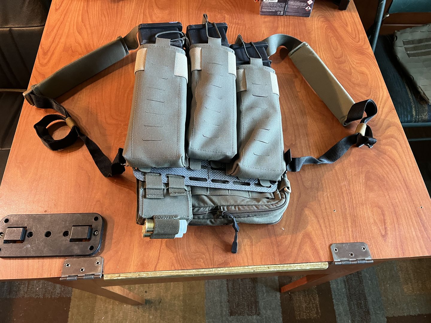 Customer photo review of Shotgun Magazine Pouch 10/12 (Open Top) GRIDLOK