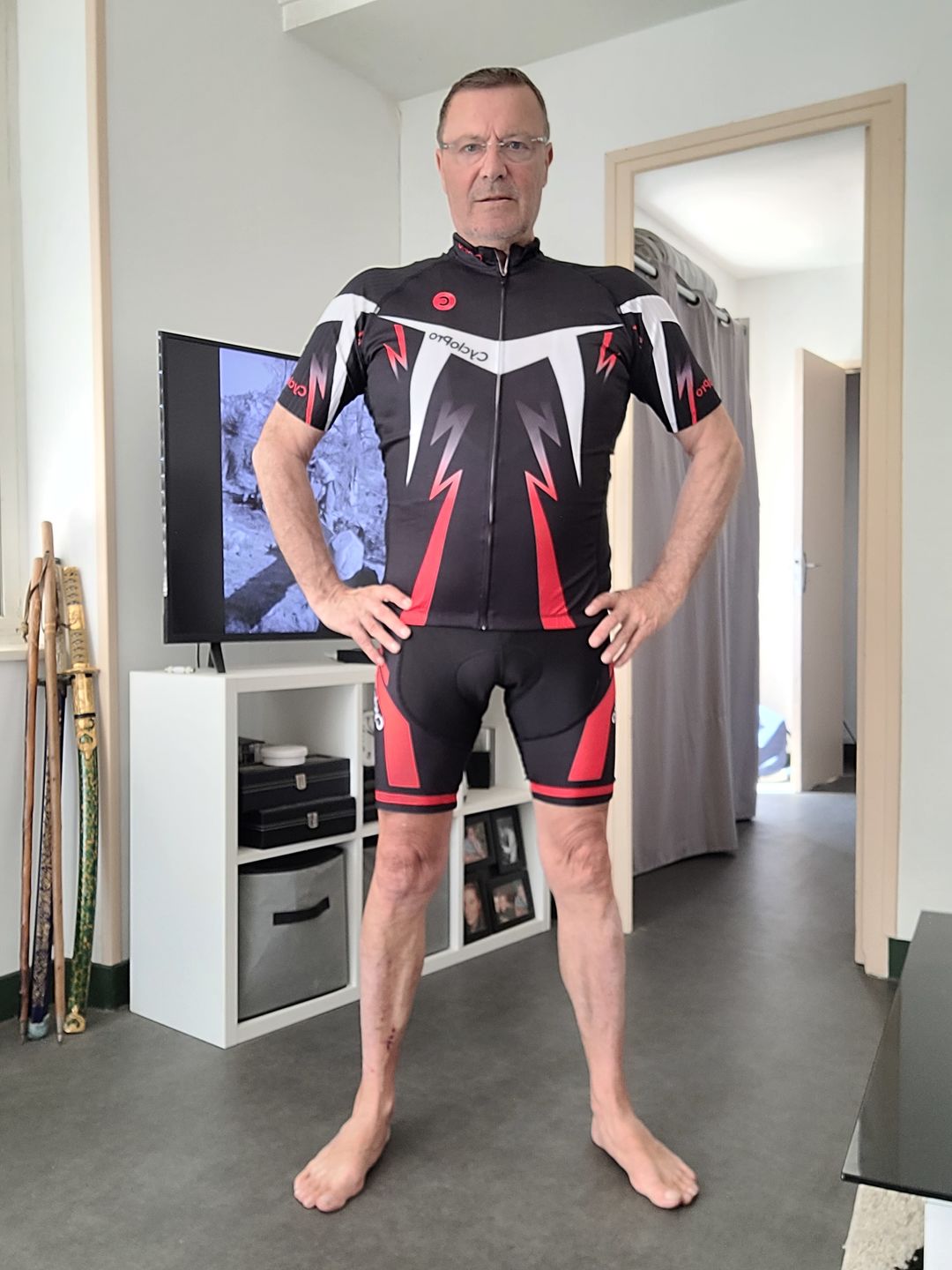 Customer photo review of Cuissard pour VTT / Cyclisme - Confort+