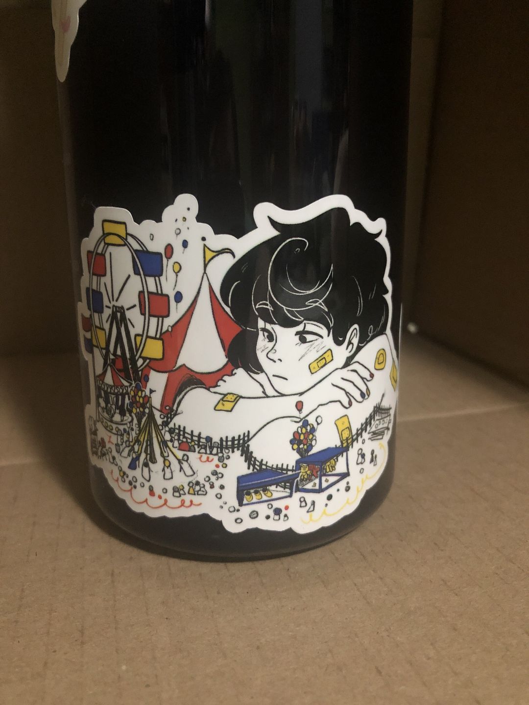 Customer photo review of Circus Daydream Sticker