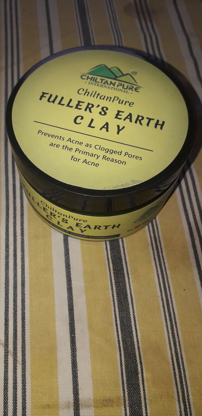 Customer photo review of Fuller's Earth Clay - Acne Fighter Clay [Multani Mitti][For Oily Skin] 250g