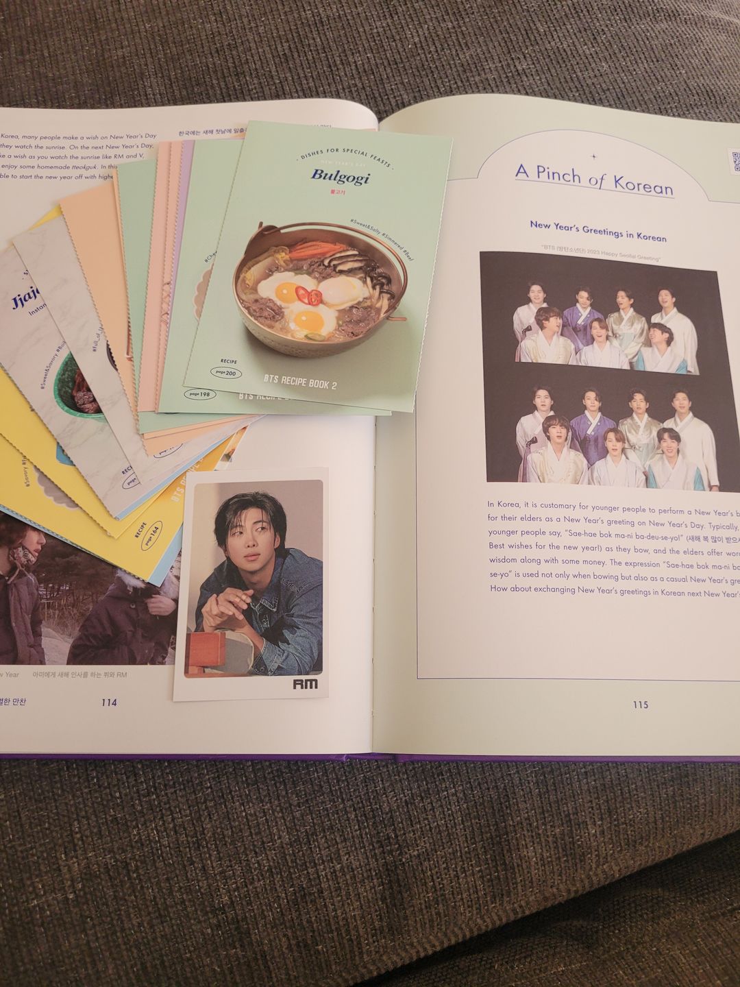 Customer photo review of BTS - RECIPE BOOK 2