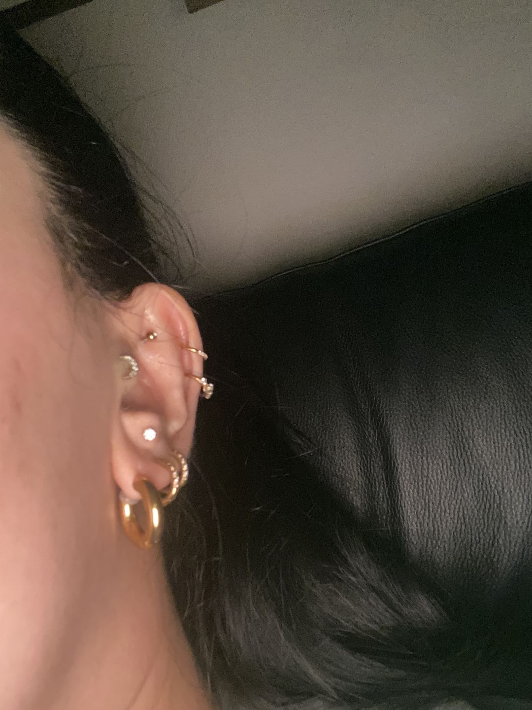 Customer photo review of Britney Rook Piercing | Titan