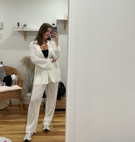 Customer photo review of Emy Plisse Matching Set