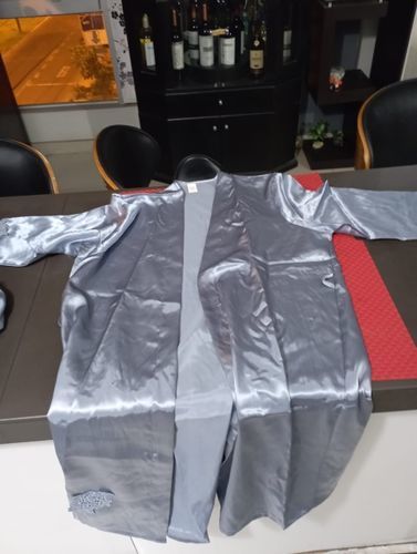 Customer photo review of Satin Sleepwear Pajama Set