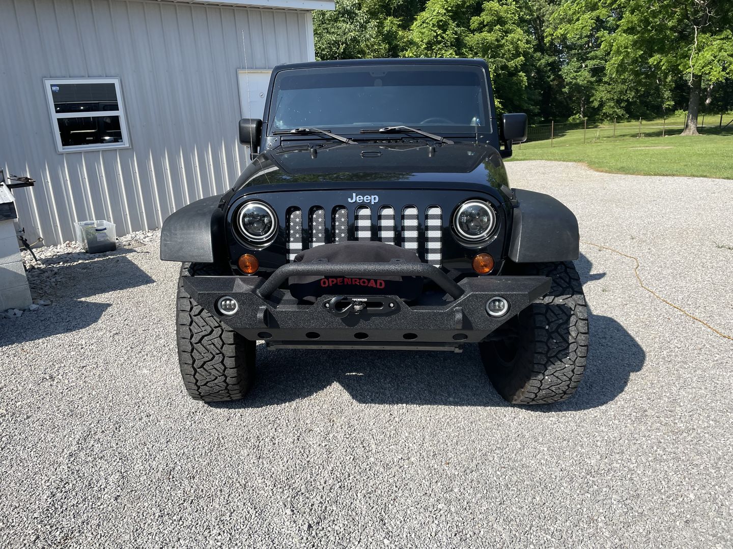 Customer photo review of OPENROAD 13,000 lbs Winch with Synthetic Rope - Panther Series 2s