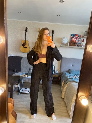Customer photo review of Emy Plisse Matching Set
