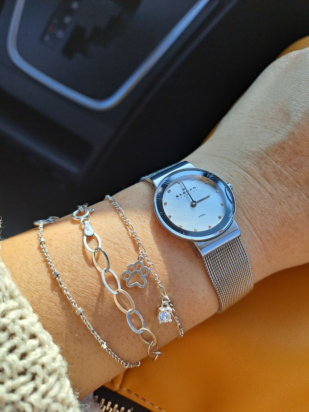 Customer photo review of PULSERA JULIETA PLATA