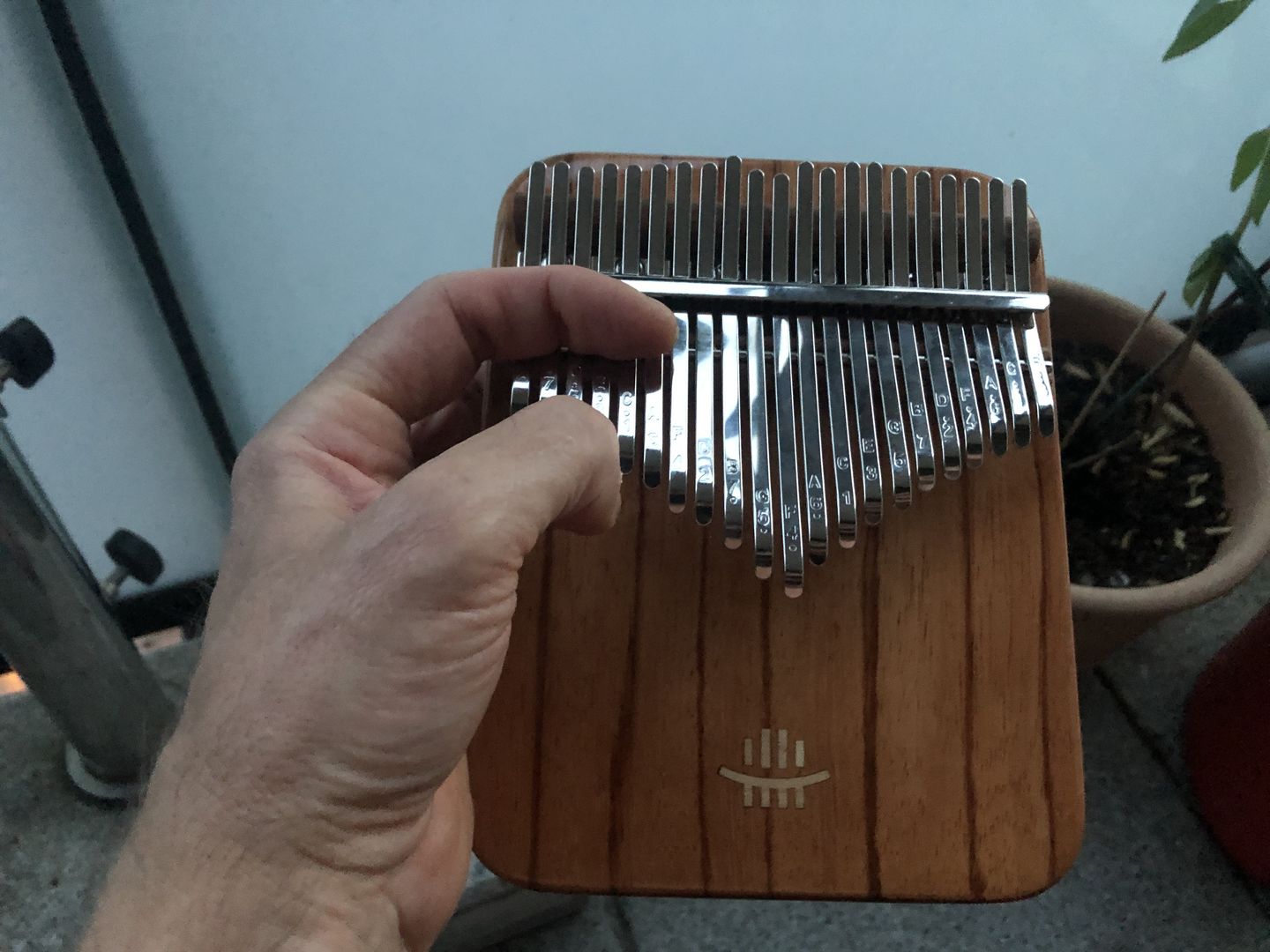Customer photo review of Sonodrum Kalimba - Sonolimba - Afrikanisches Korallenholz