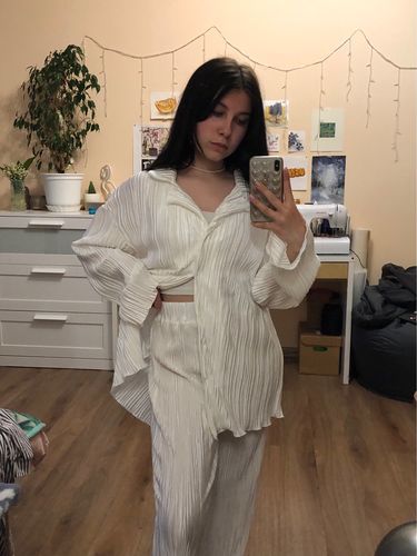 Customer photo review of Emy Plisse Matching Set