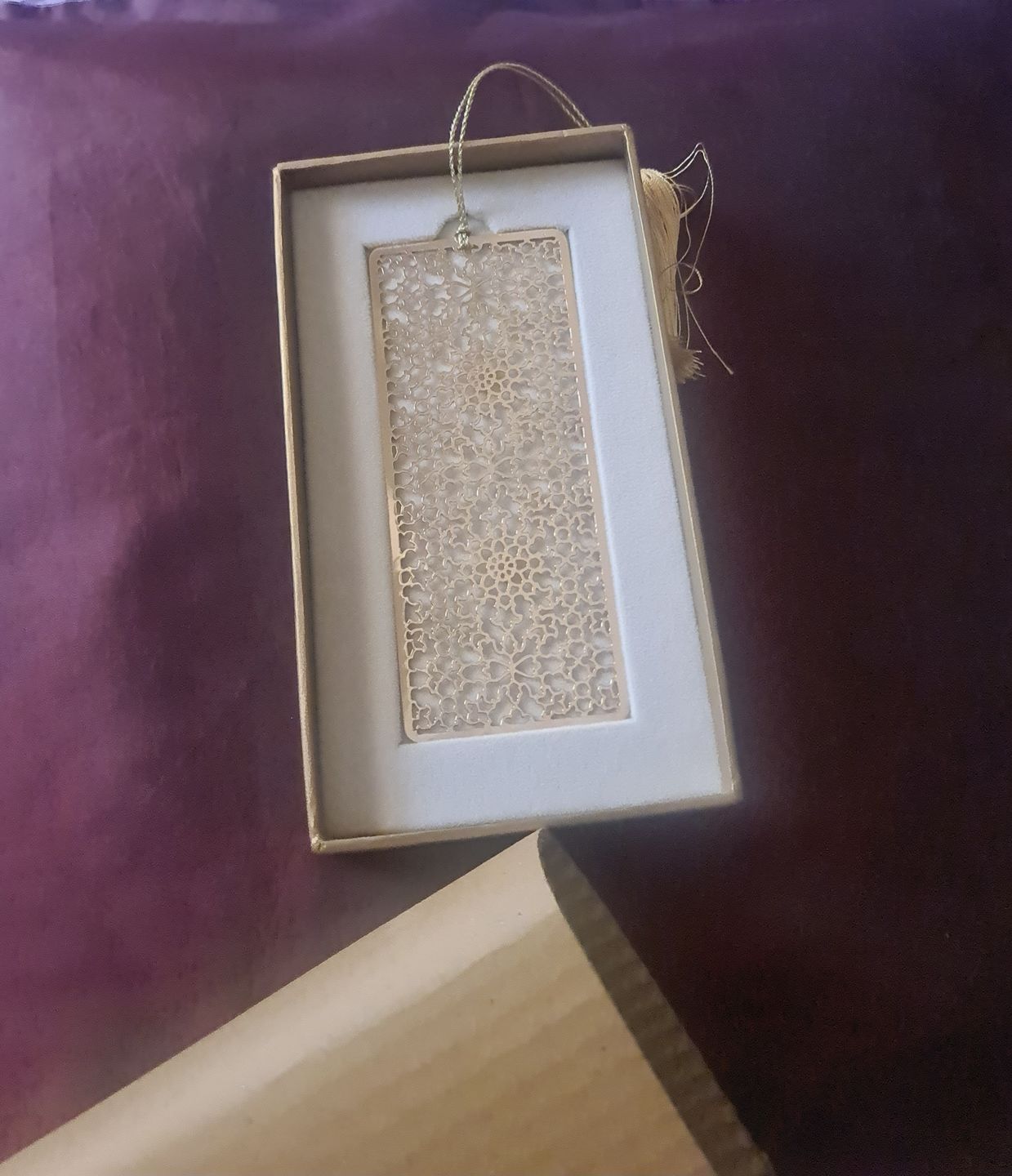 Customer photo review of Tea Light Holder Gayatri Mantra