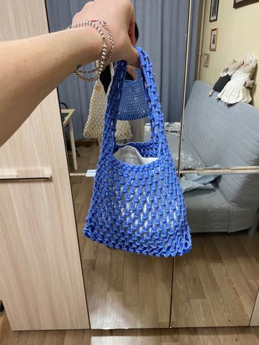Customer photo review of Avela Chic Crochet Handbag