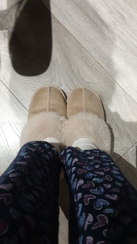 Customer photo review of Nordic Comfy Slippers