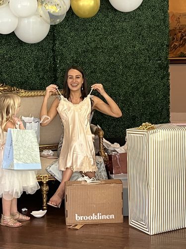 Customer photo review of Satin Sleepwear Pajama Set