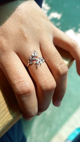 Customer photo review of Flora Ring