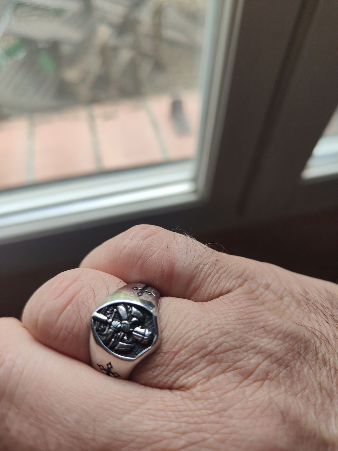Customer photo review of Bague de l'Indompté