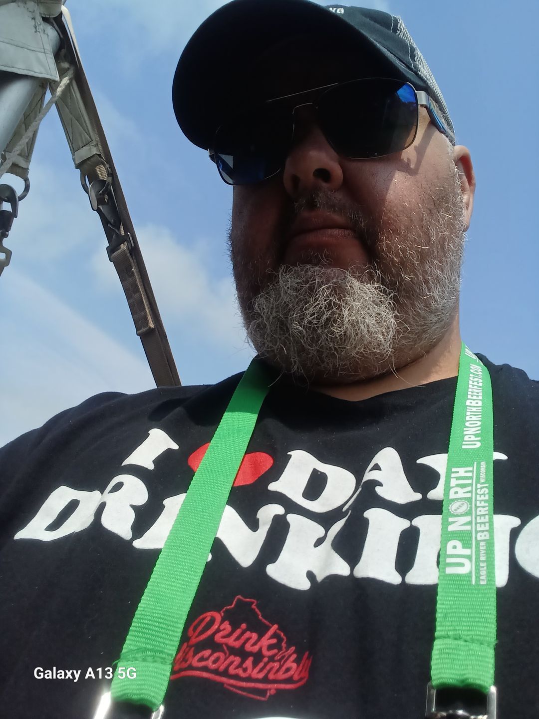 Customer photo review of "I Love Day Drinking" T-Shirt