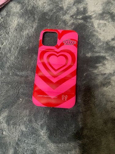 Customer photo review of Love Is Love Puffer Case