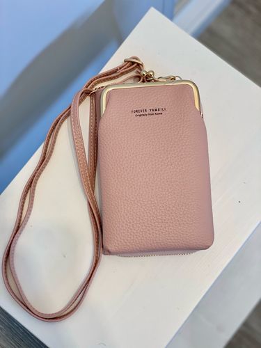Customer photo review of Leather Phone Purse