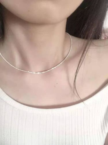 Customer photo review of Sparkling Beauty Necklace