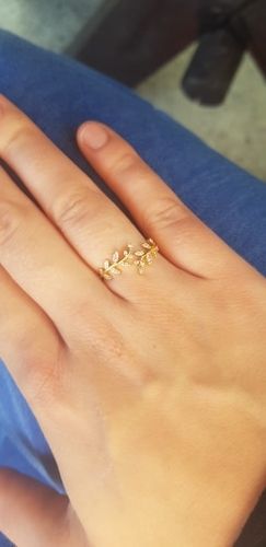 Customer photo review of Flora Ring