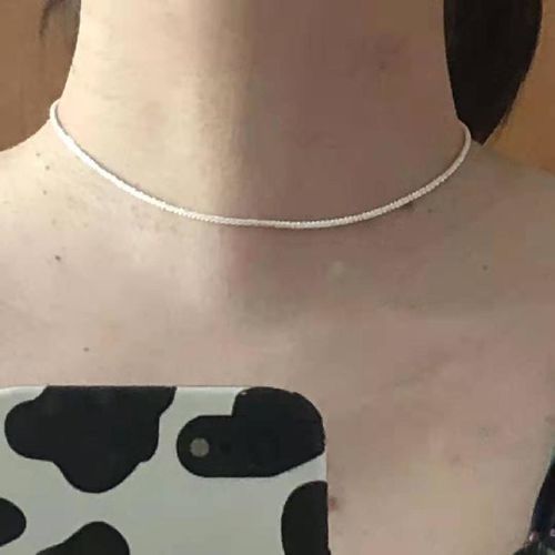 Customer photo review of Sparkling Beauty Necklace