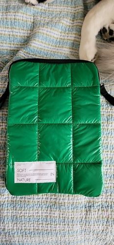 Customer photo review of Puffer MacBook & iPad Case