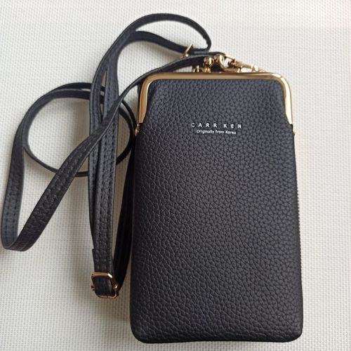 Customer photo review of Leather Phone Purse