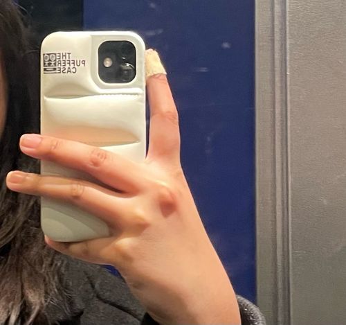 Customer photo review of THE PUFFER CASE