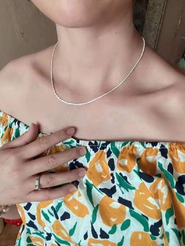 Customer photo review of Sparkling Beauty Necklace
