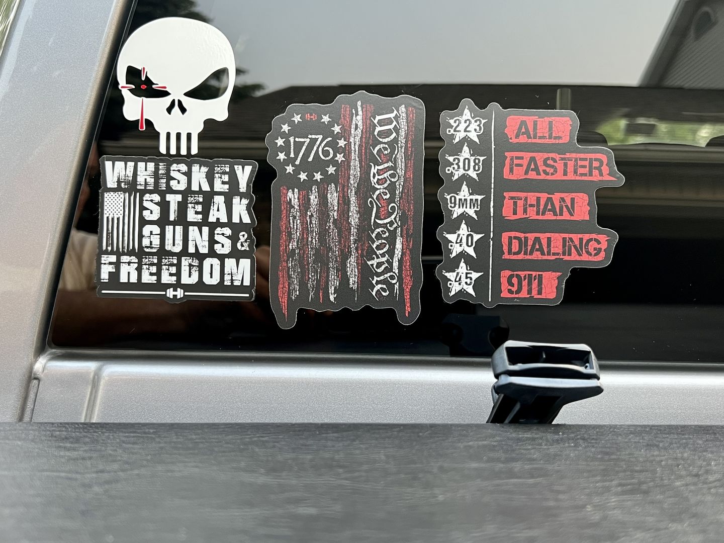 Customer photo review of All Faster than 911 Decal