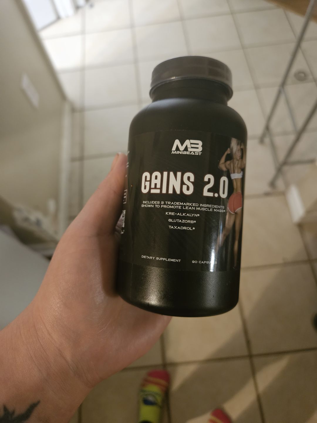Customer photo review of Gains 2.0