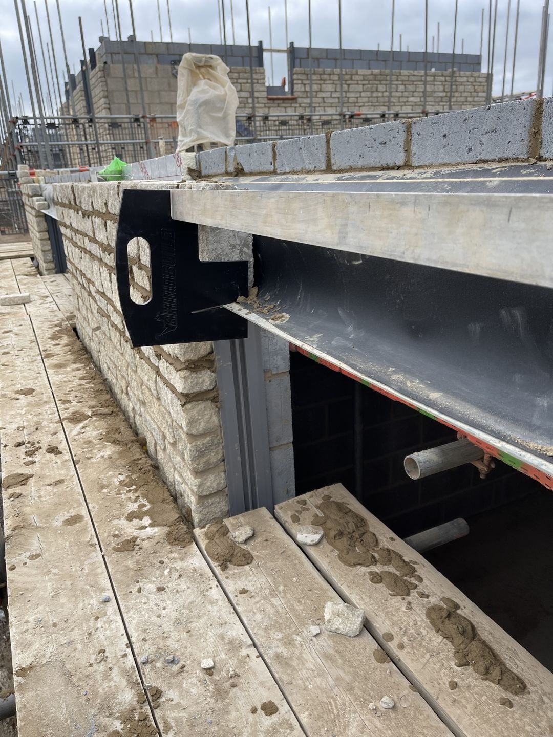 Customer photo review of Lintel Profile Supports (Pair)