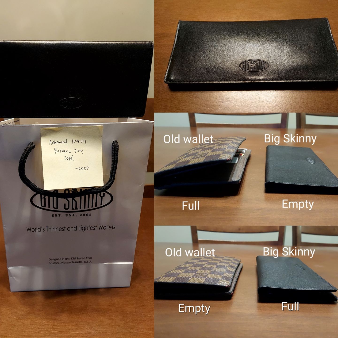 Customer photo review of Leather Executive Black