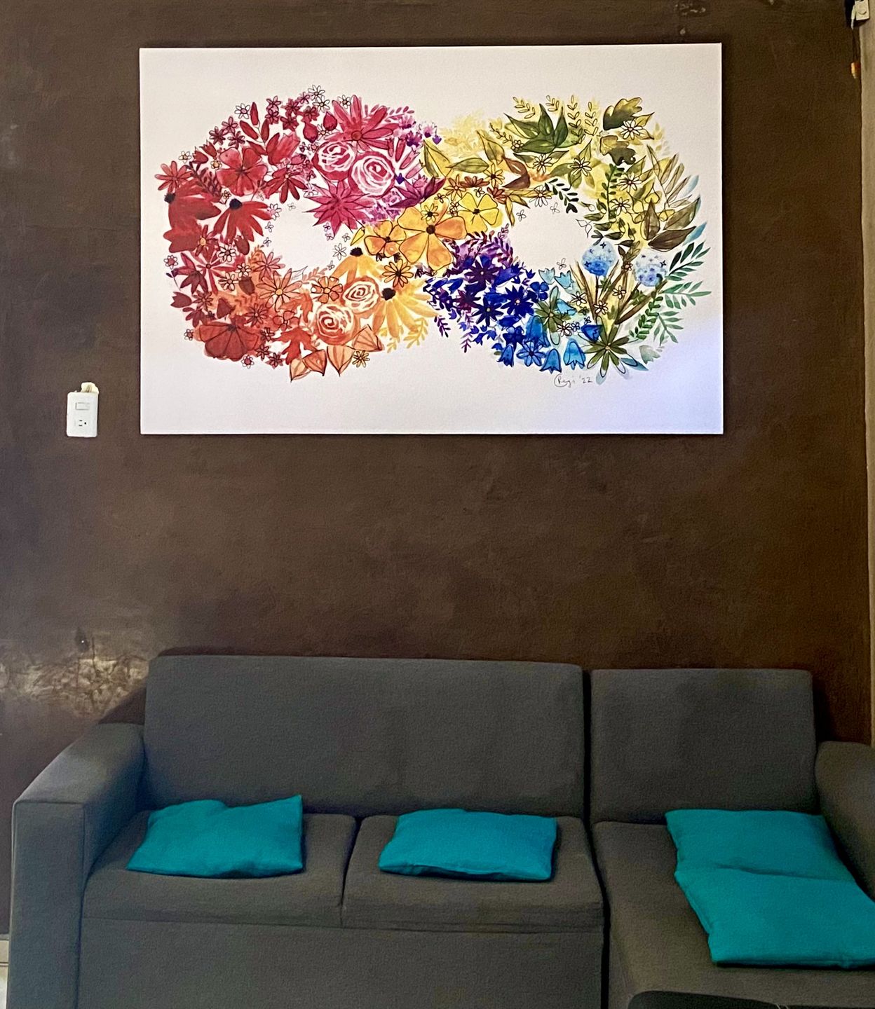 Customer photo review of Foto lienzo Horizontal