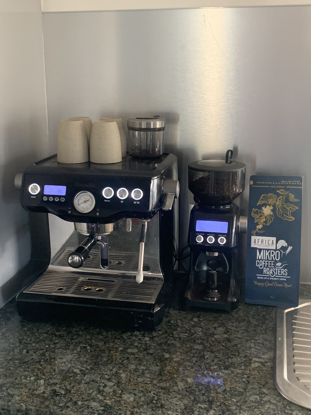 Customer photo review of Mikro Espresso Coffee Flavour Pack - 3x 500g Of Our Best Blends!