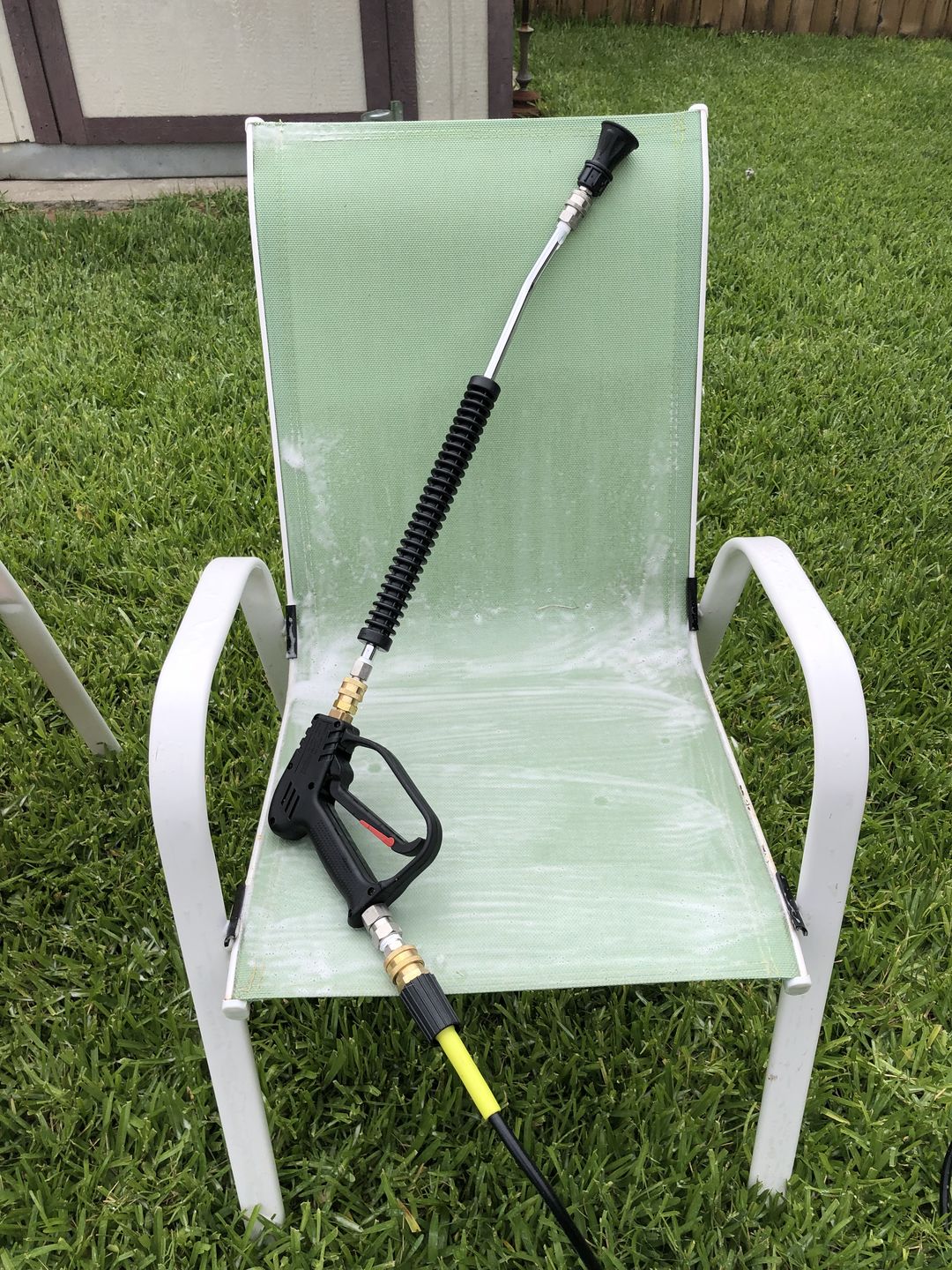 Customer photo review of Rinsing Extension Wand