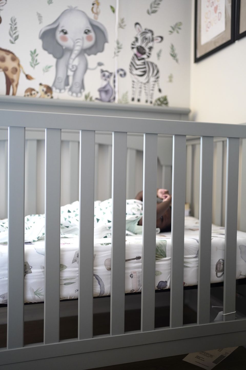 Customer photo review of Ecolino® Adjustable Baby Sleep Bag, 100% Organic Cotton, Universal Size: 2 Months - 2 Years, Triangle