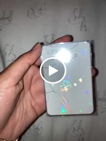 Customer video review of PREMIUM HOLOGRAPHIC PHOTOCARD SLEEVES - STAR VERSION