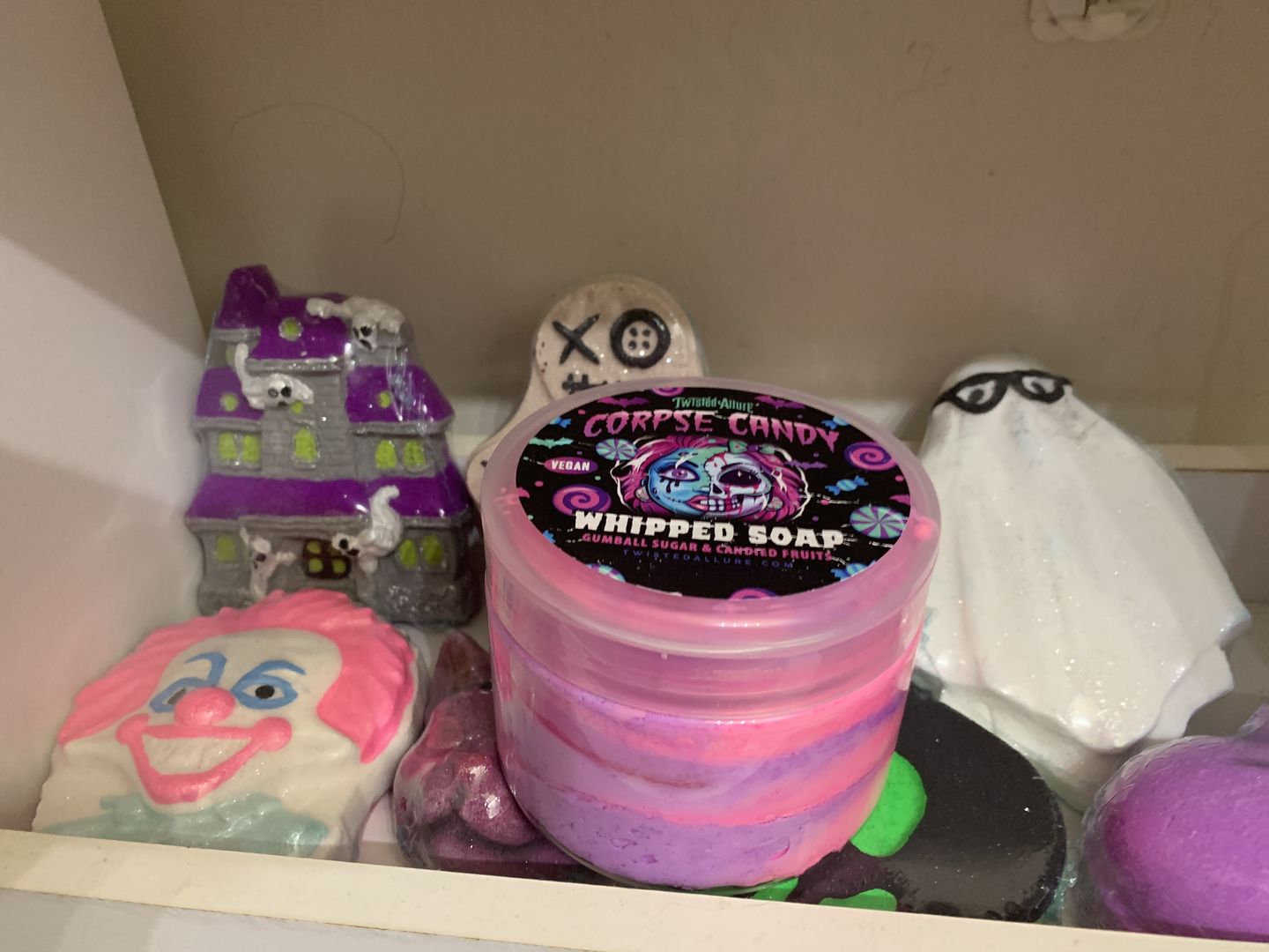 Customer photo review of Corpse Candy Whipped Soap (Gumball sugar & Candy fruits)