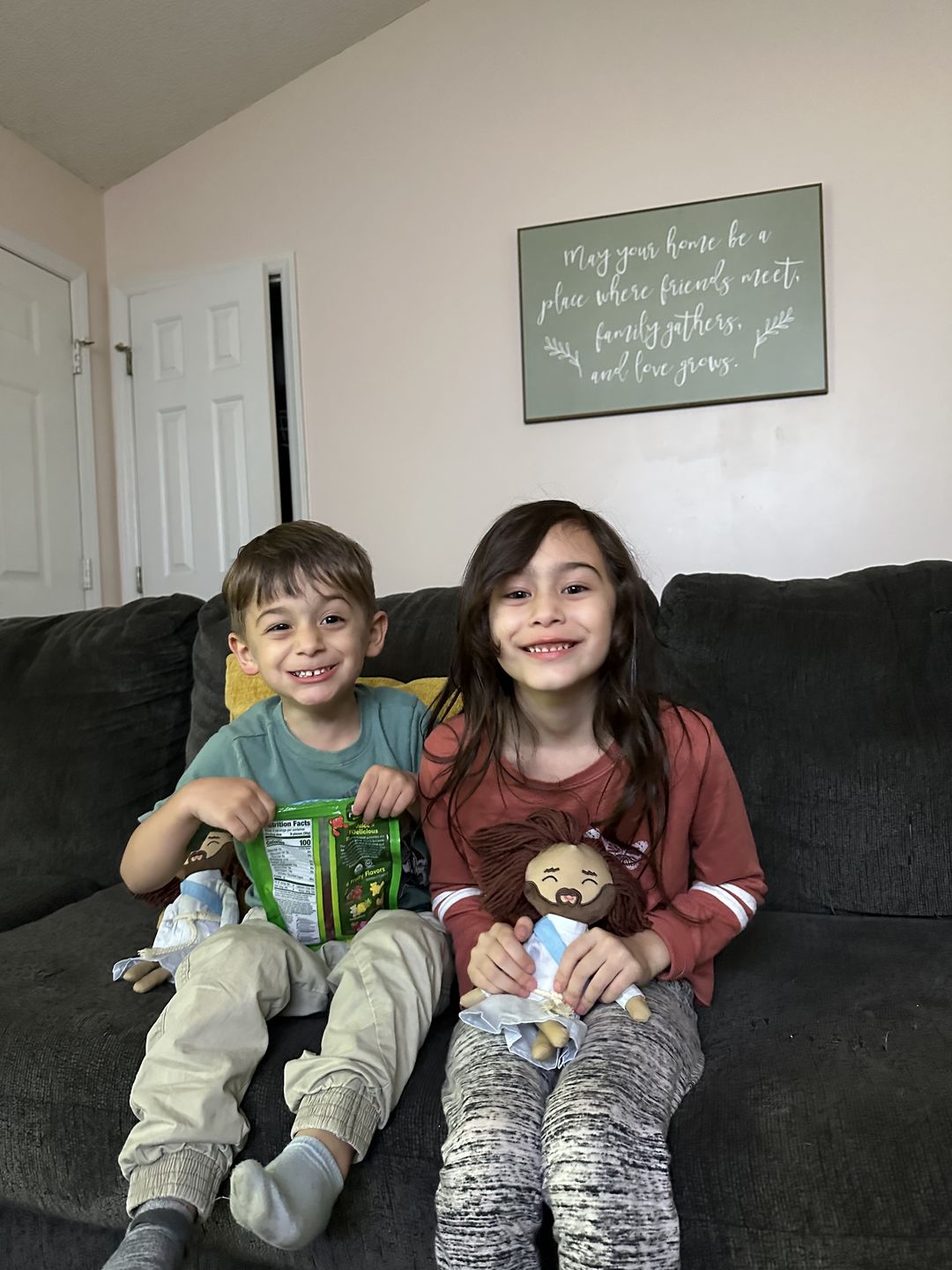 Customer photo review of Jesus Rag Doll
