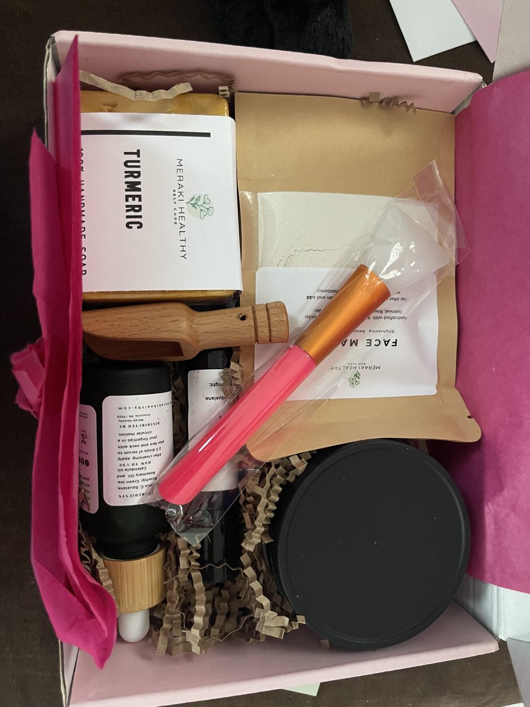 Customer photo review of Turmeric Face & Body Soap