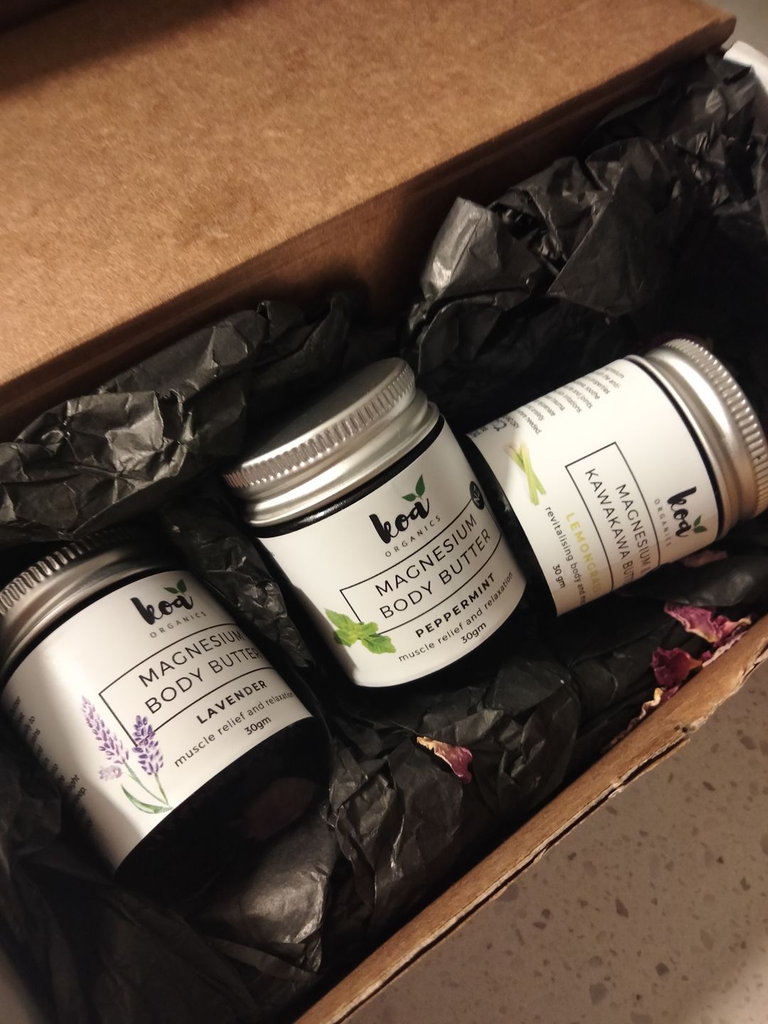 Customer photo review of TRAVEL TRIO: Mini Mag Butter Bundle